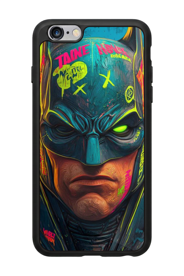 iPhone 6 Plus Uyumlu Batman Tasarımlı Glossy Premium Kılıf