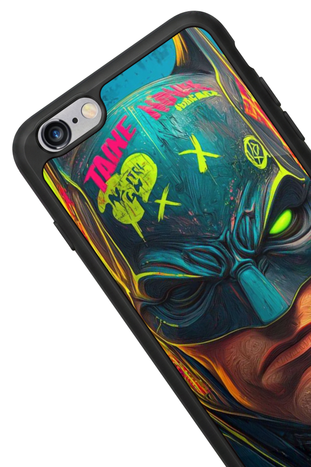 iPhone 6 Plus Uyumlu Batman Tasarımlı Glossy Premium Kılıf