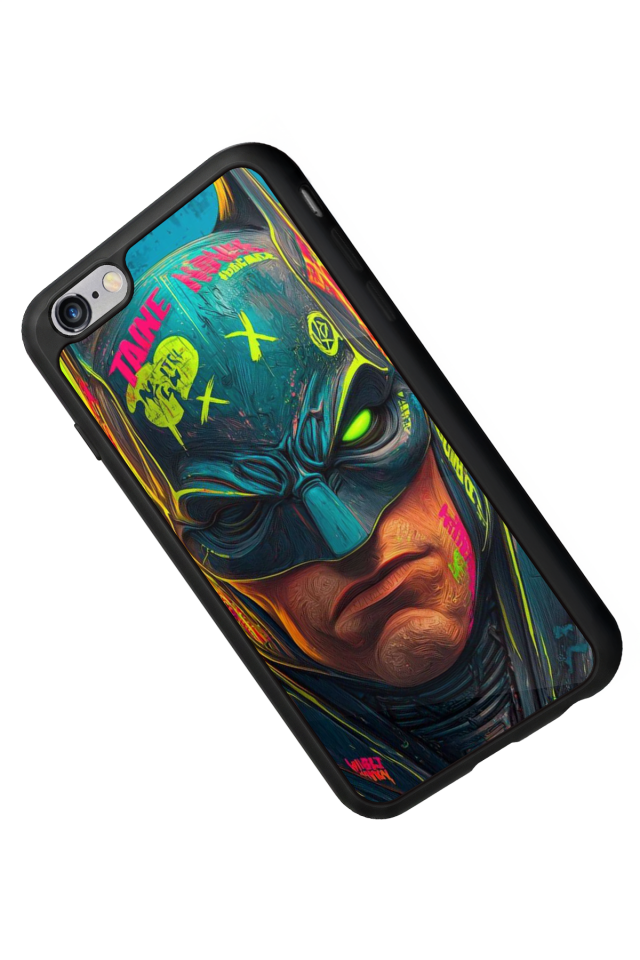 iPhone 6 Plus Uyumlu Batman Tasarımlı Glossy Premium Kılıf