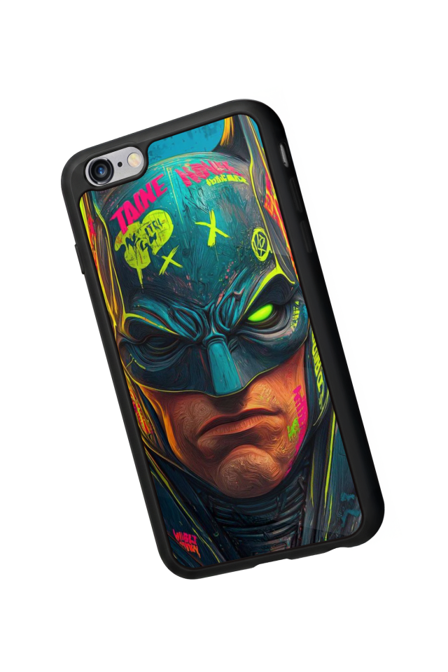 iPhone 6 Plus Uyumlu Batman Tasarımlı Glossy Premium Kılıf