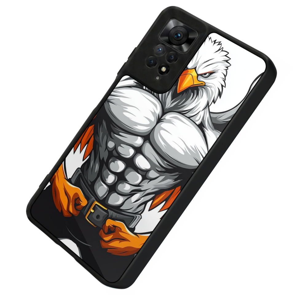 Xiaomi Redmi Note 12 Pro Uyumlu Besiktas Tasarımlı Glossy Premium Kılıf