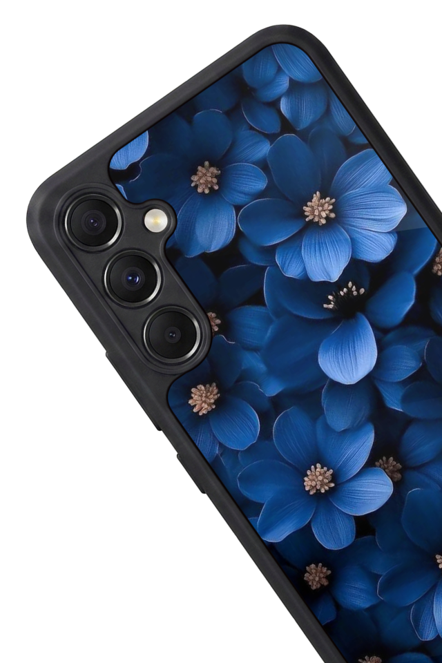 Samsung Galaxy A34 Uyumlu Cicek Tasarımlı Glossy Premium Kılıf