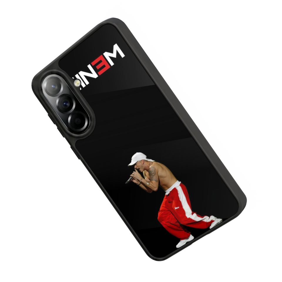 Samsung Galaxy A57 Uyumlu Eminem Tasarımlı Glossy Premium Kılıf