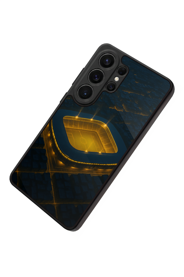 Samsung Galaxy S26 Ultra Uyumlu Fenerbahce Tasarımlı Glossy Premium Kılıf