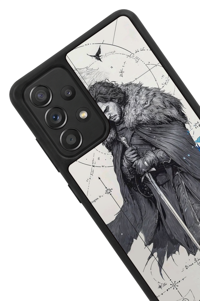 Samsung Galaxy A72 Uyumlu GameOfThrones Tasarımlı Glossy Premium Kılıf