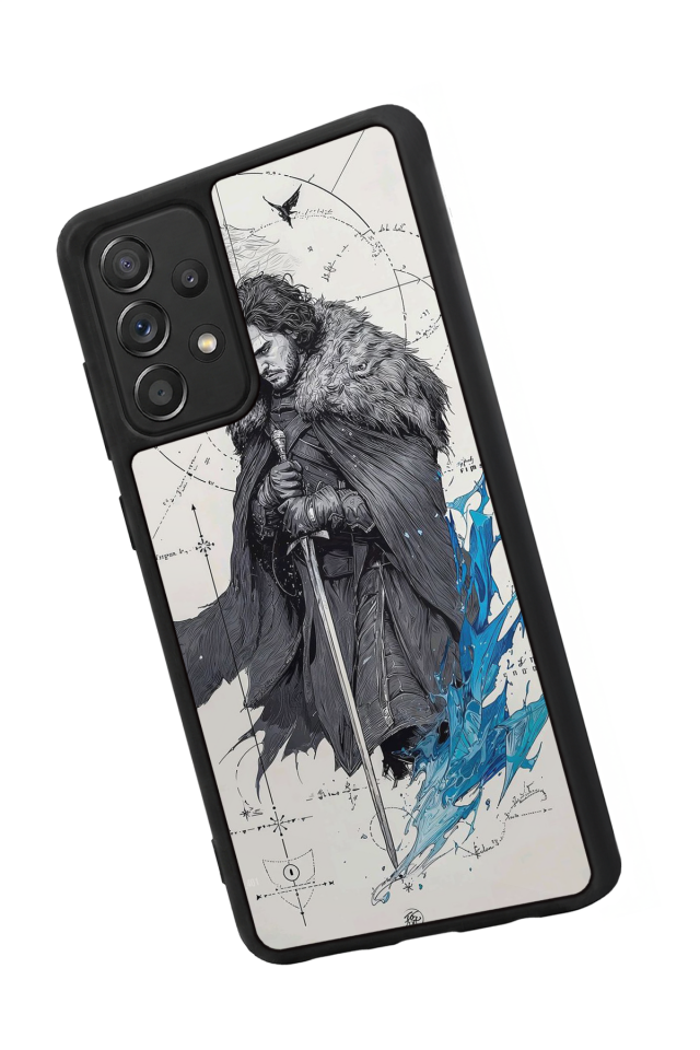 Samsung Galaxy A72 Uyumlu GameOfThrones Tasarımlı Glossy Premium Kılıf