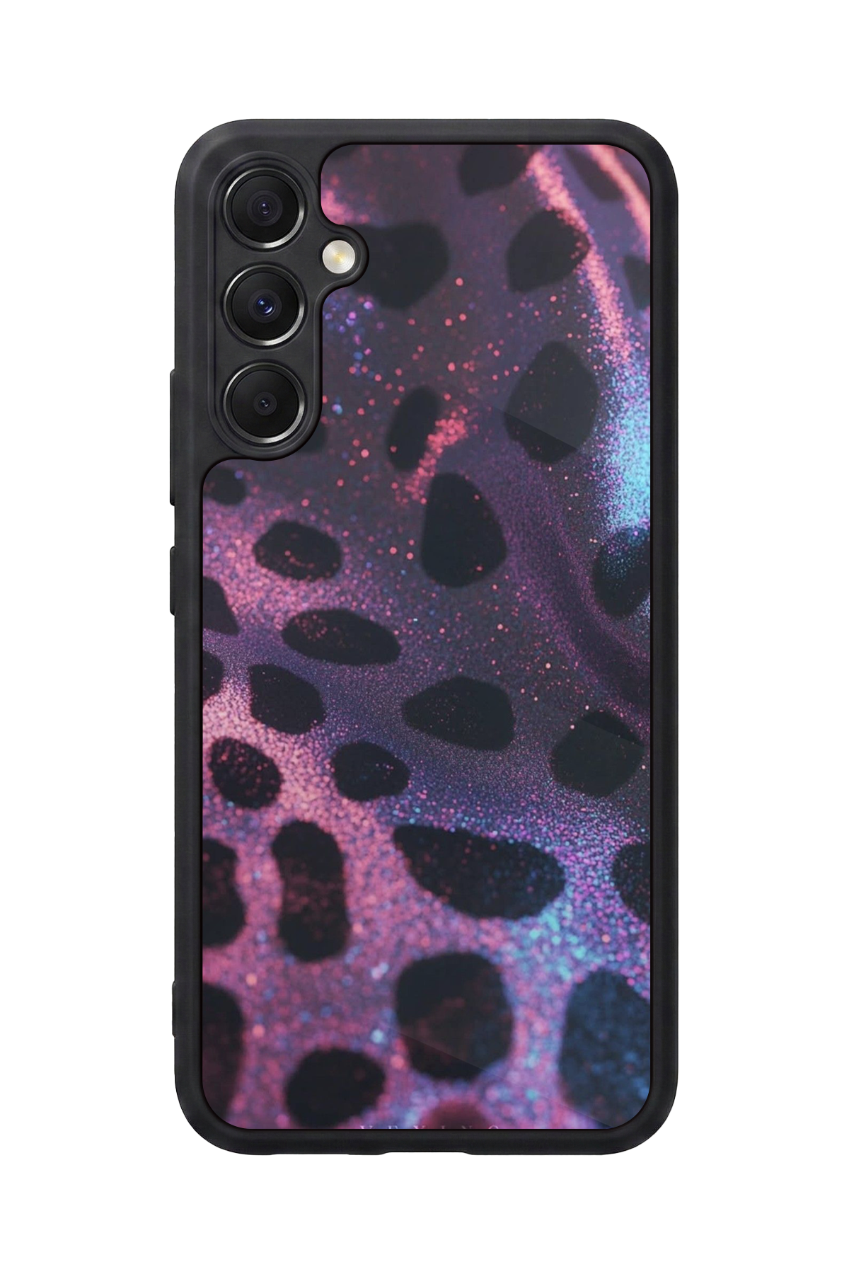 Samsung Galaxy M34 Uyumlu Hologram Leopar Tasarımlı Glossy Premium Kılıf