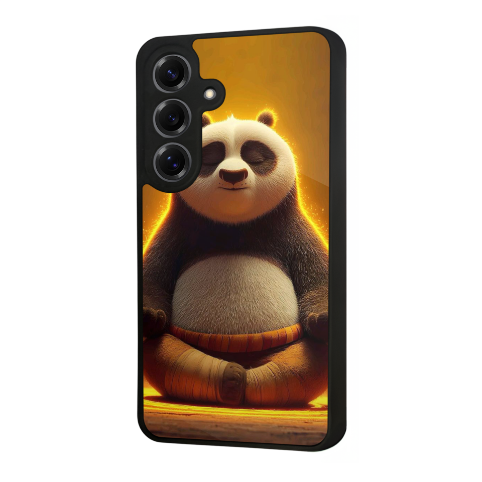Samsung Galaxy S25 Uyumlu Kung Fu Panda Tasarımlı Glossy Premium Kılıf