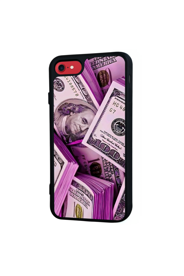 iPhone SE Uyumlu Money Para Tasarımlı Glossy Premium Kılıf