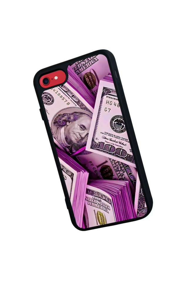 iPhone SE Uyumlu Money Para Tasarımlı Glossy Premium Kılıf