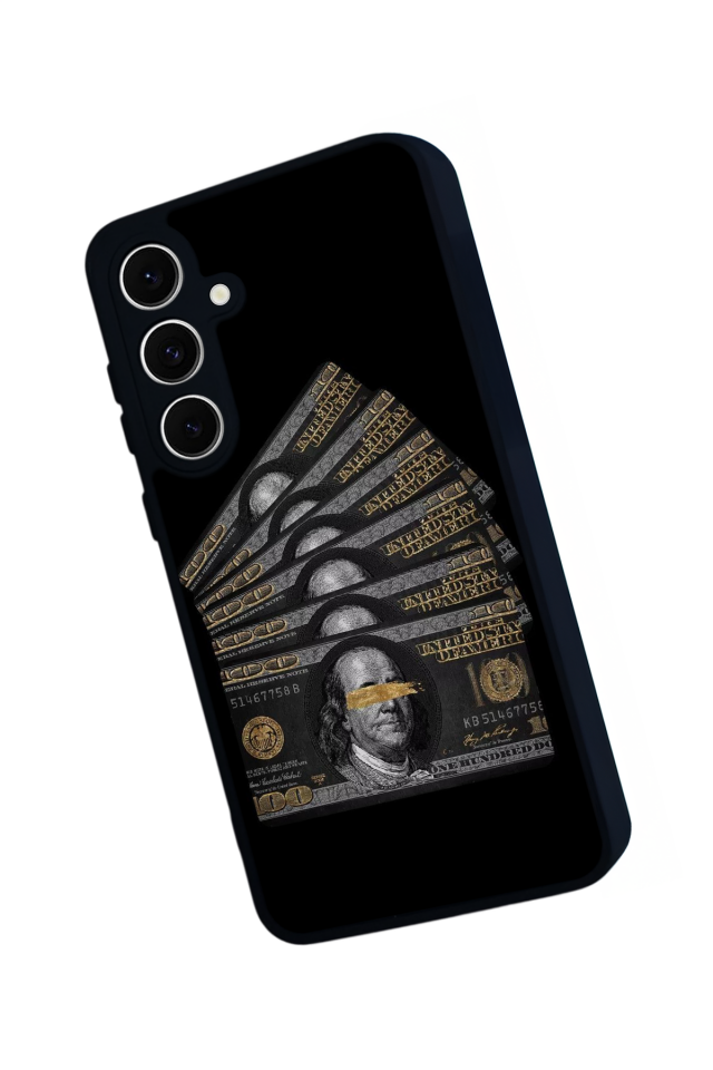 Samsung Galaxy S24 FE Uyumlu Para Tasarımlı Glossy Premium Kılıf