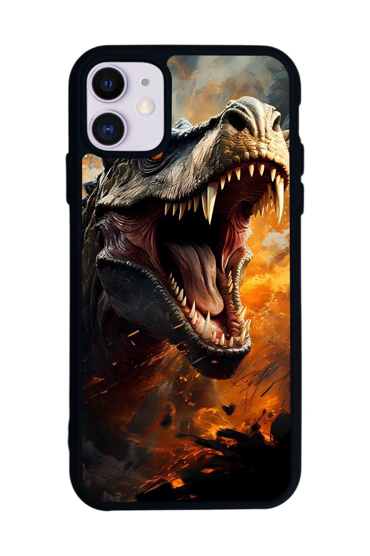 iPhone 11 Uyumlu T-ReiPhone 11 Tasarımlı Glossy Premium Kılıf