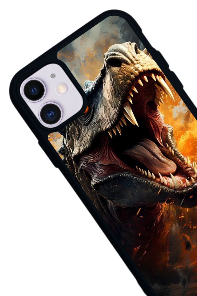 iPhone 11 Uyumlu T-ReiPhone 11 Tasarımlı Glossy Premium Kılıf