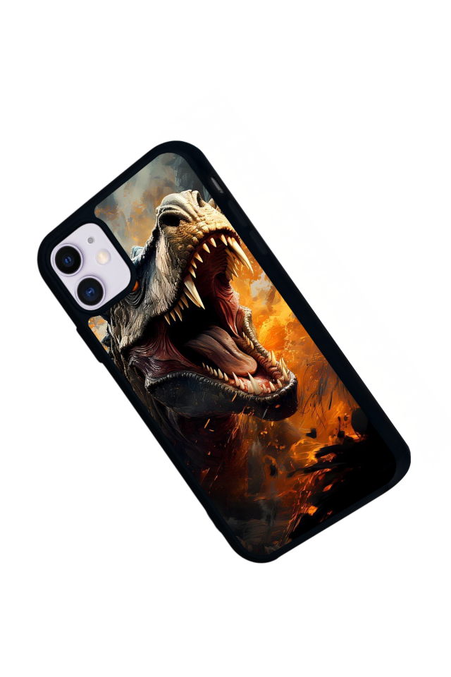 iPhone 11 Uyumlu T-ReiPhone 11 Tasarımlı Glossy Premium Kılıf