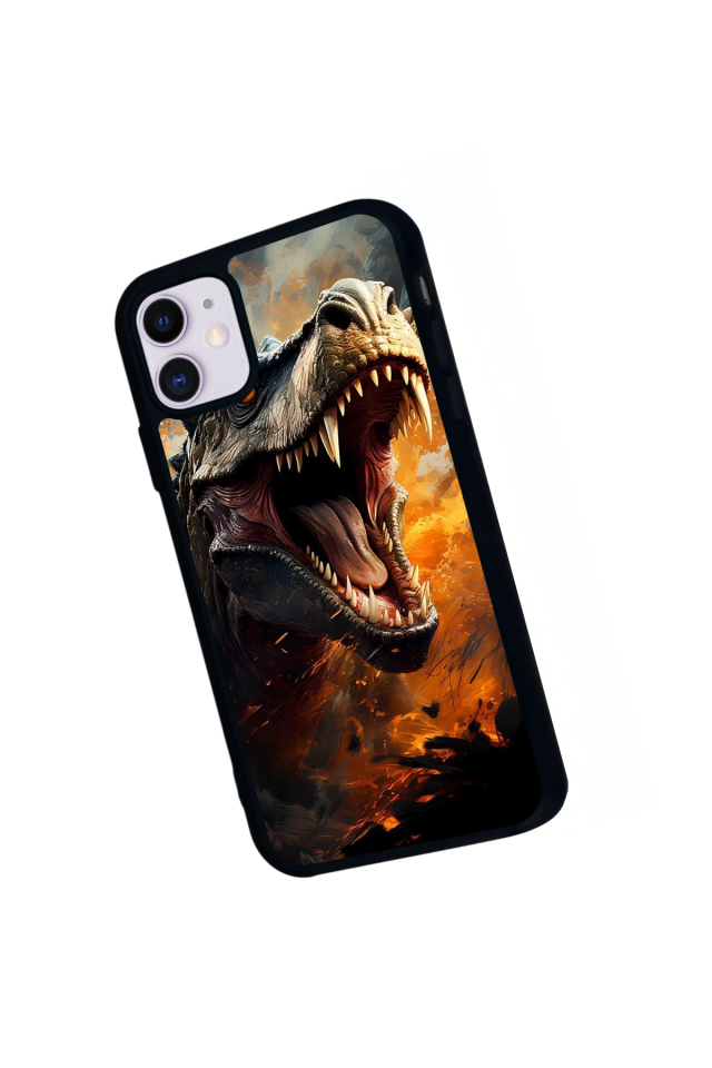 iPhone 11 Uyumlu T-ReiPhone 11 Tasarımlı Glossy Premium Kılıf