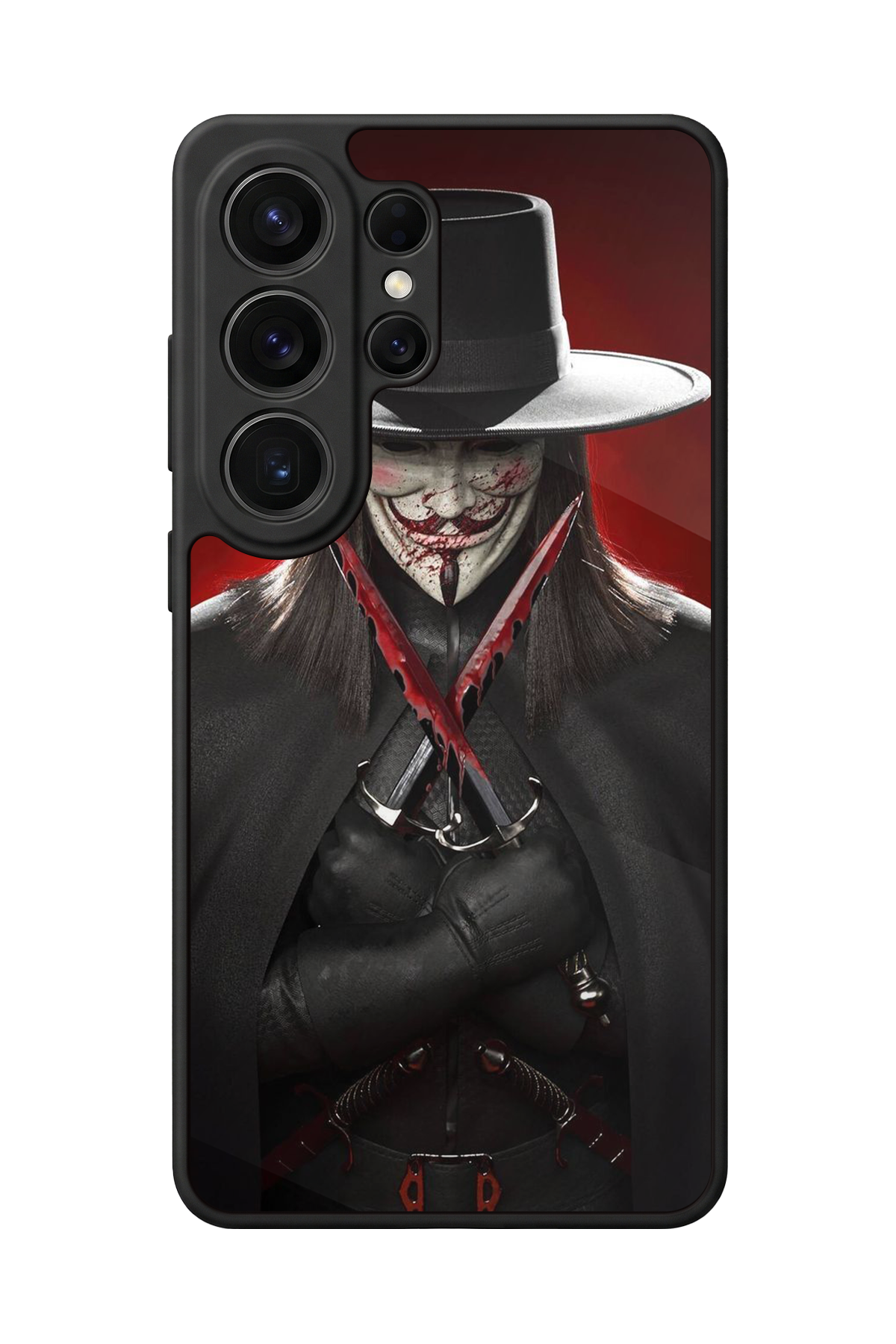 Samsung Galaxy S26 Ultra Uyumlu Vendetta Tasarımlı Glossy Premium Kılıf