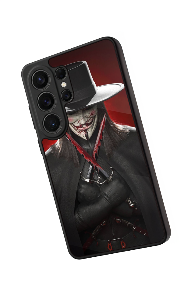 Samsung Galaxy S26 Ultra Uyumlu Vendetta Tasarımlı Glossy Premium Kılıf