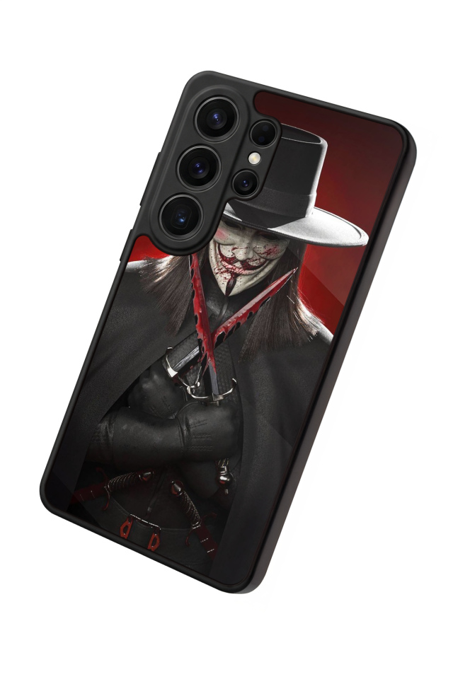 Samsung Galaxy S26 Ultra Uyumlu Vendetta Tasarımlı Glossy Premium Kılıf