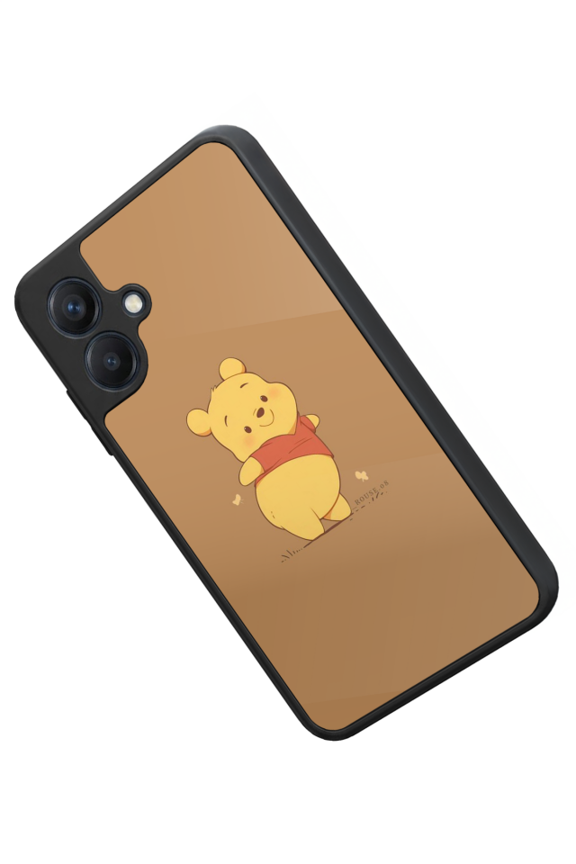 Samsung Galaxy A07 Uyumlu Winnie Tasarımlı Glossy Premium Kılıf