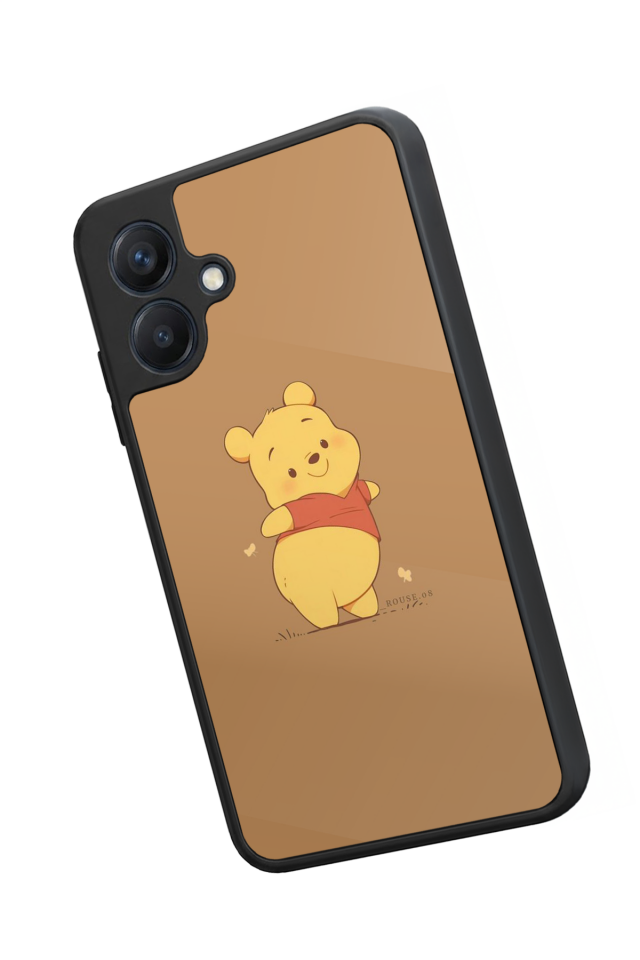 Samsung Galaxy A07 Uyumlu Winnie Tasarımlı Glossy Premium Kılıf