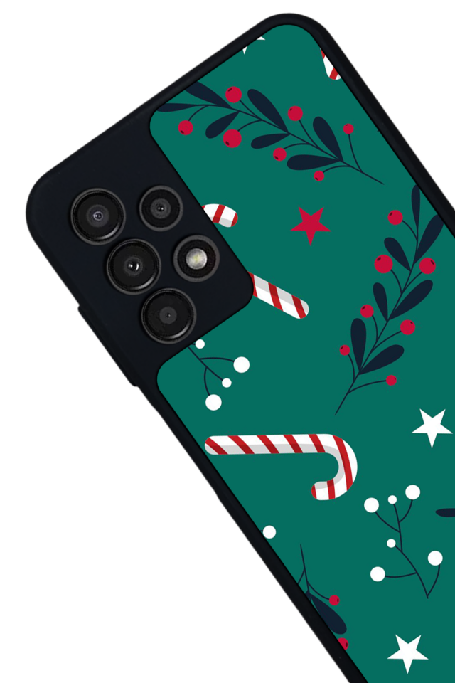 Samsung Galaxy A23 Uyumlu Yilbasi Christmas Tasarımlı Glossy Premium Kılıf