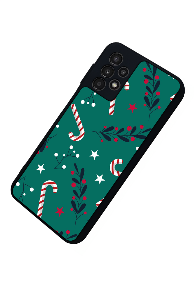 Samsung Galaxy A23 Uyumlu Yilbasi Christmas Tasarımlı Glossy Premium Kılıf