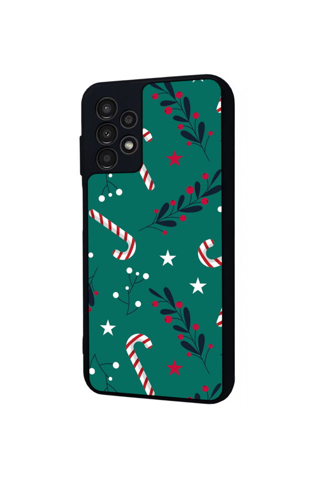 Samsung Galaxy A23 Uyumlu Yilbasi Christmas Tasarımlı Glossy Premium Kılıf