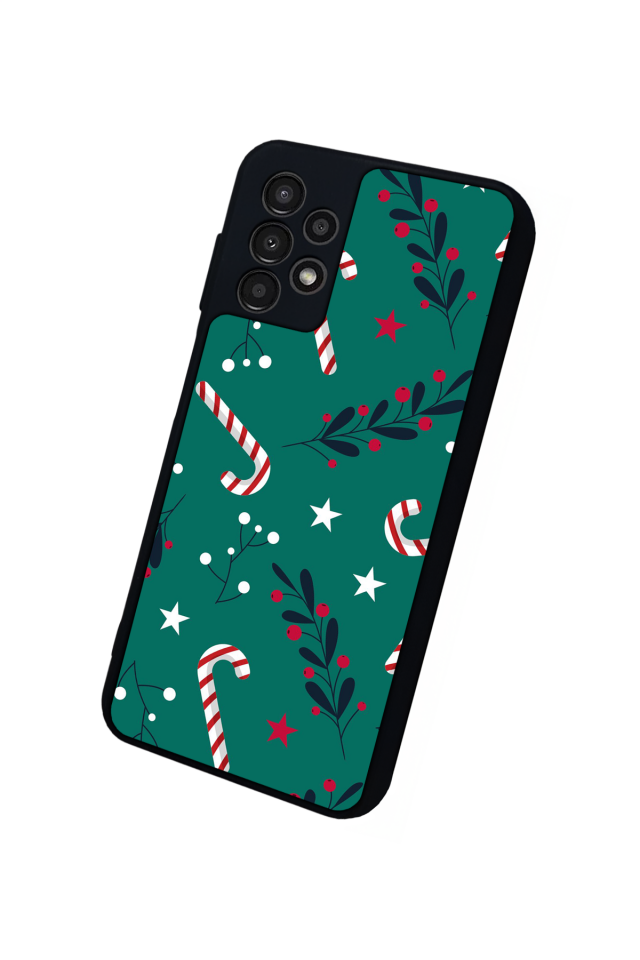 Samsung Galaxy A23 Uyumlu Yilbasi Christmas Tasarımlı Glossy Premium Kılıf