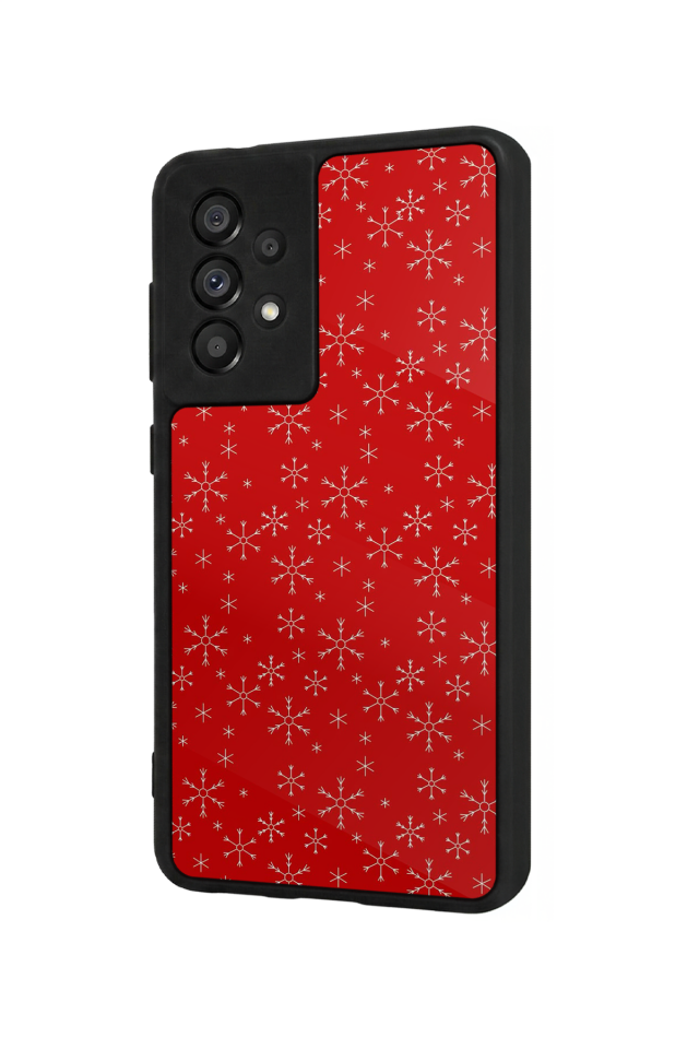 Samsung Galaxy A73 Uyumlu Yilbasi Christmas Tasarımlı Glossy Premium Kılıf