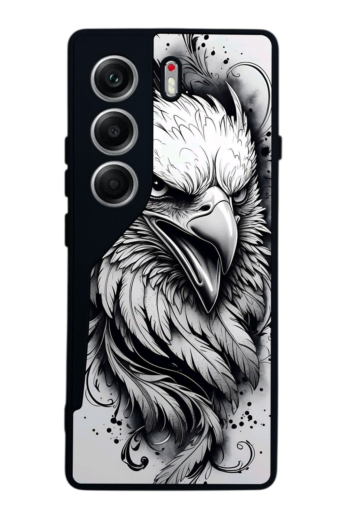 Tecno Camon 40 Uyumlu Besiktas Tasarımlı Glossy Premium Kılıf