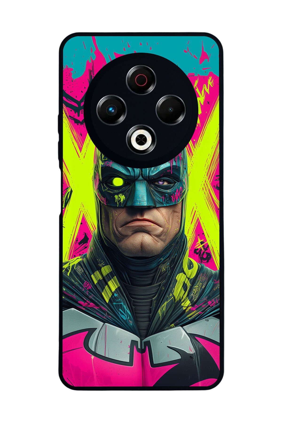 Tecno Spark 30 Uyumlu Batman Tasarımlı Glossy Premium Kılıf