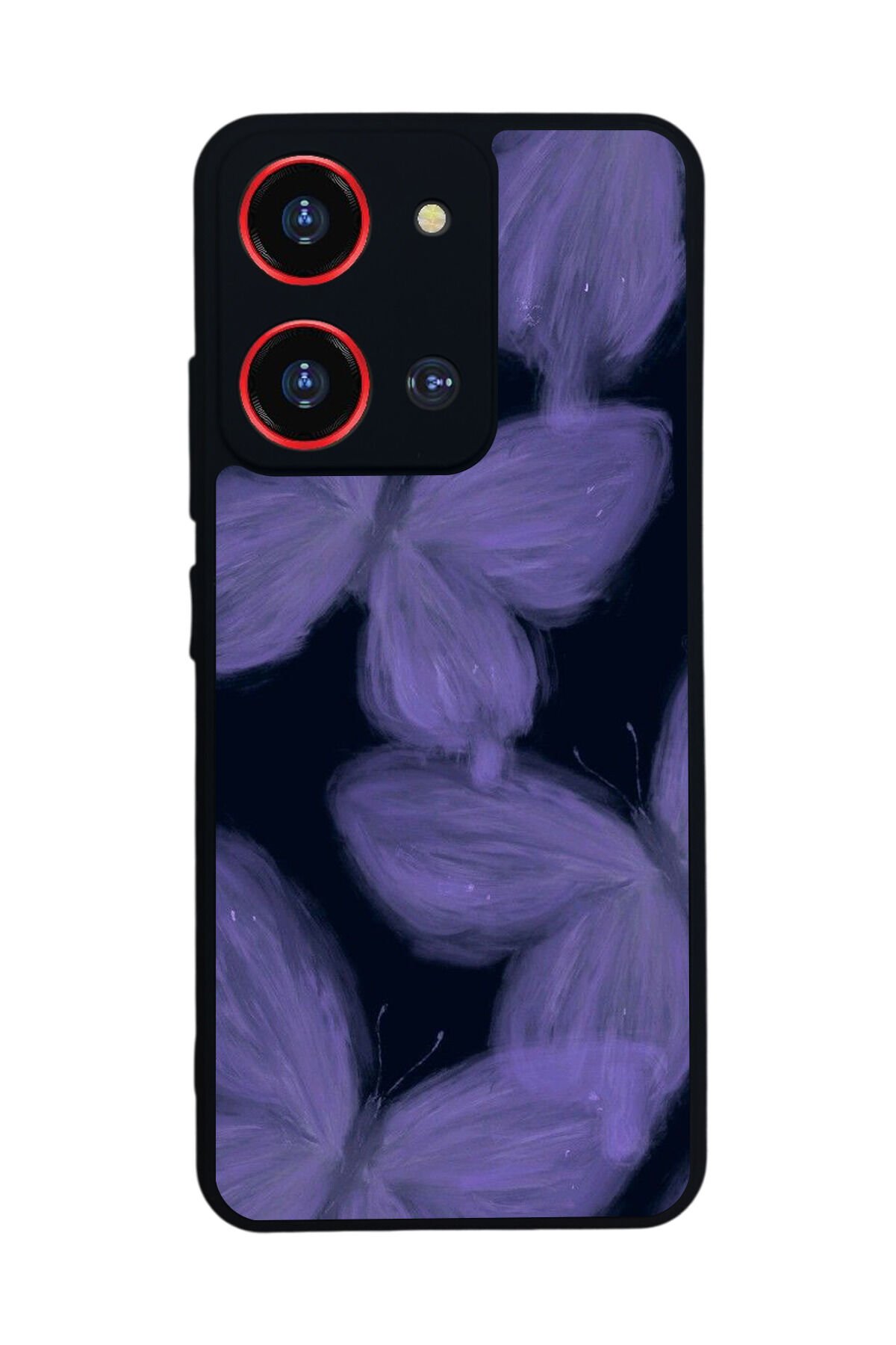 Reeder S19 Max Pro S ZOOM Uyumlu Kelebek Tasarımlı Glossy Premium Kılıf