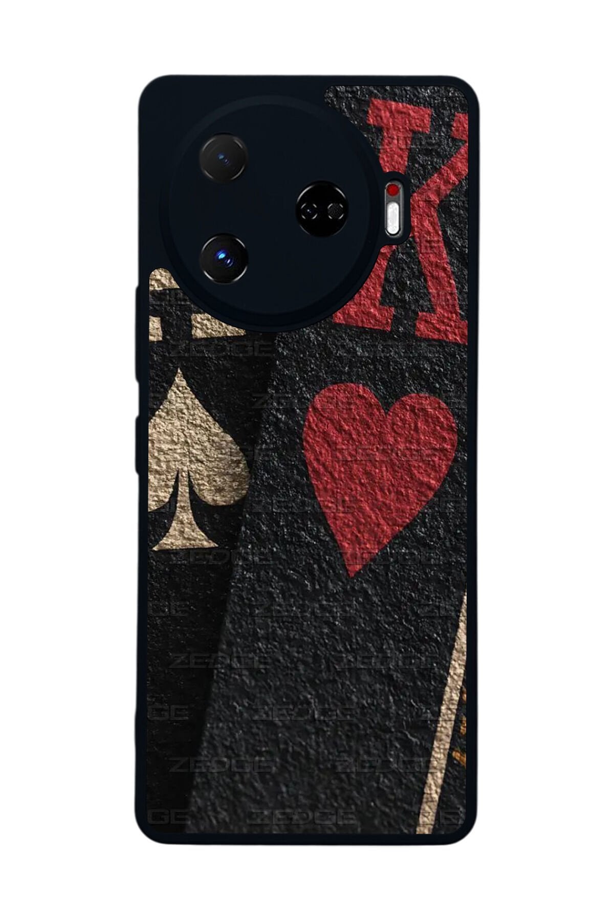 Tecno Camon 30 Pro Uyumlu Kart Tasarımlı Glossy Premium Kılıf