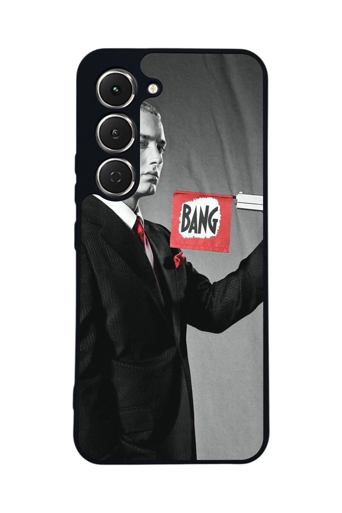 Tecno Spark 40 Pro Uyumlu Eminem Tasarımlı Glossy Premium Kılıf