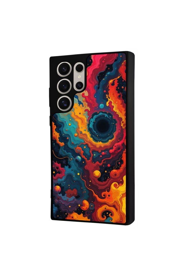 Samsung Galaxy S23 Ultra Uyumlu Abstract Tasarımlı Glossy Premium Kılıf