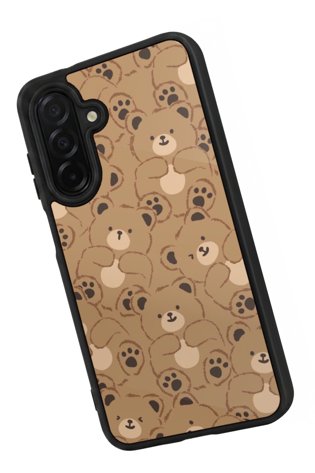 Samsung Galaxy A26 Uyumlu Ayı Tasarımlı Glossy Premium Kılıf