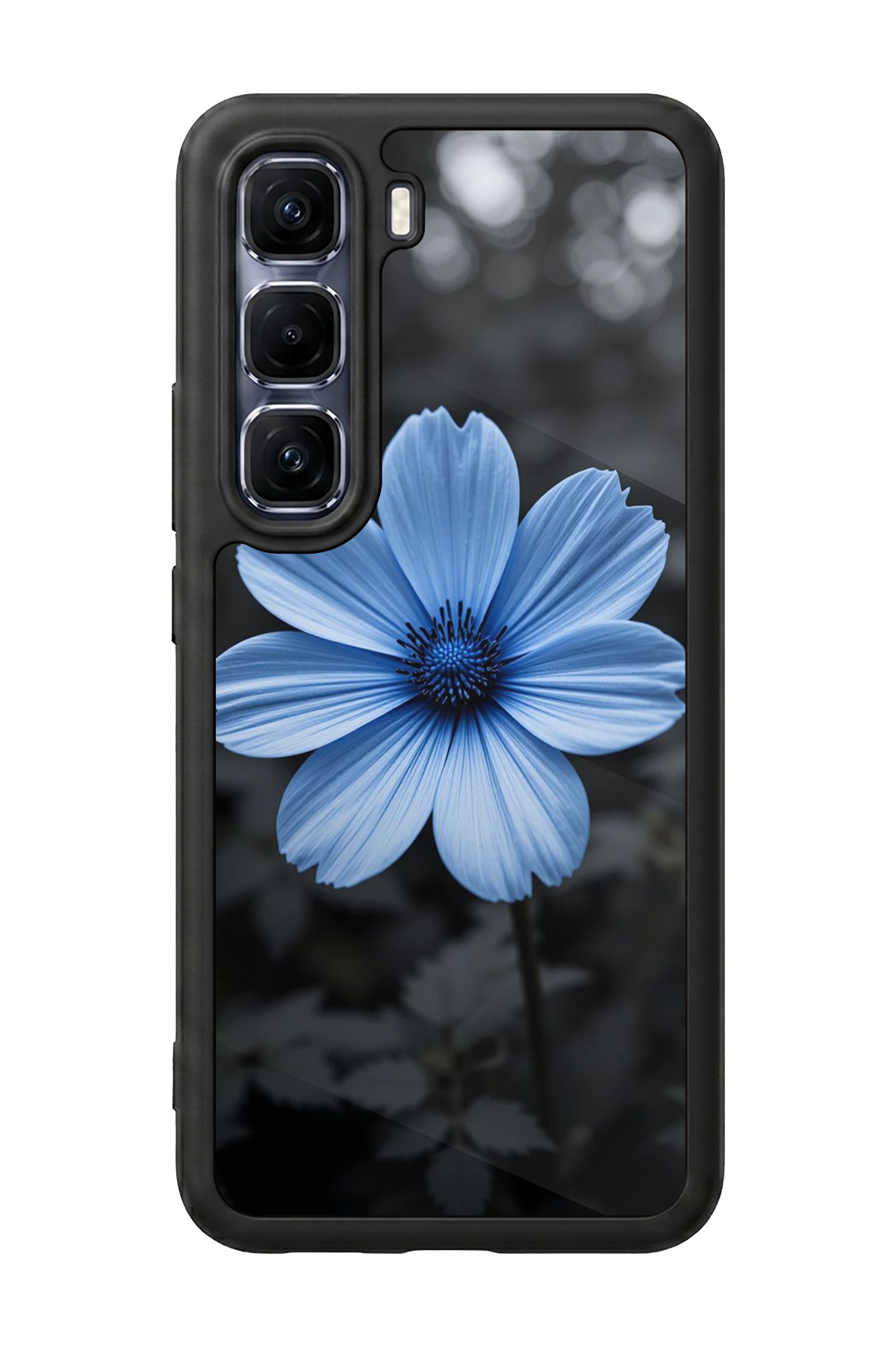 Infinix Hot 60 Pro Plus Uyumlu Cicek Tasarımlı Glossy Premium Kılıf