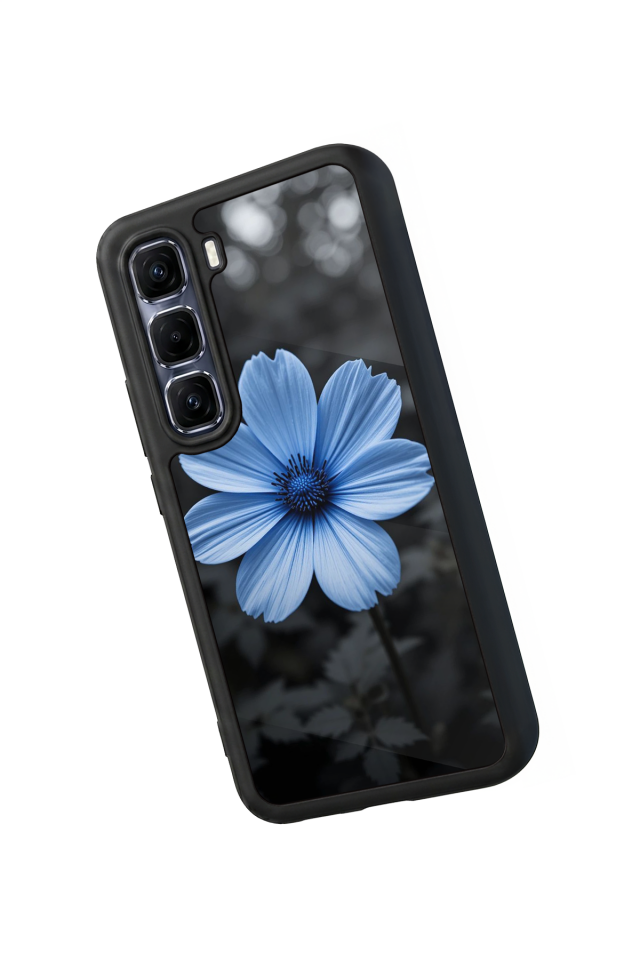 Infinix Hot 60 Pro Plus Uyumlu Cicek Tasarımlı Glossy Premium Kılıf