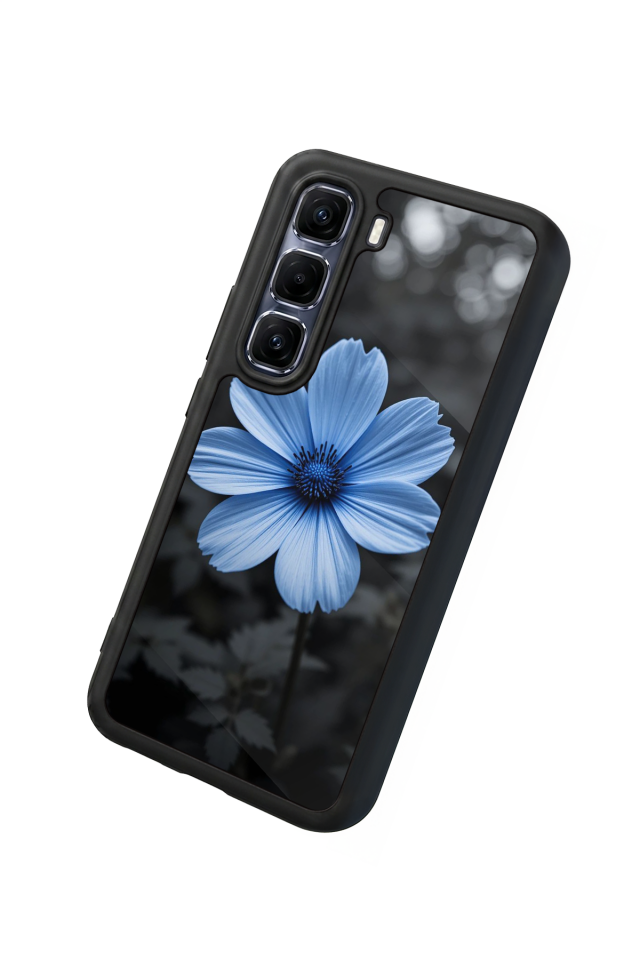 Infinix Hot 60 Pro Plus Uyumlu Cicek Tasarımlı Glossy Premium Kılıf