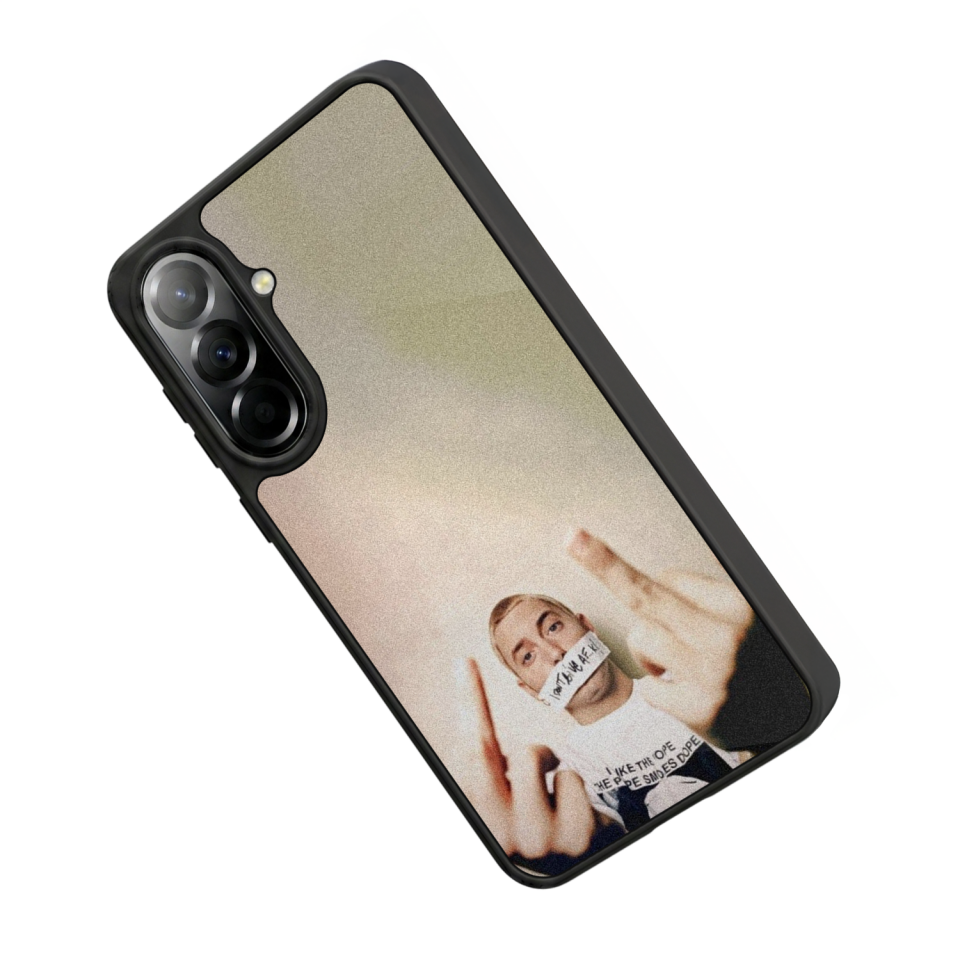 Samsung Galaxy A57 Uyumlu Eminem Tasarımlı Glossy Premium Kılıf