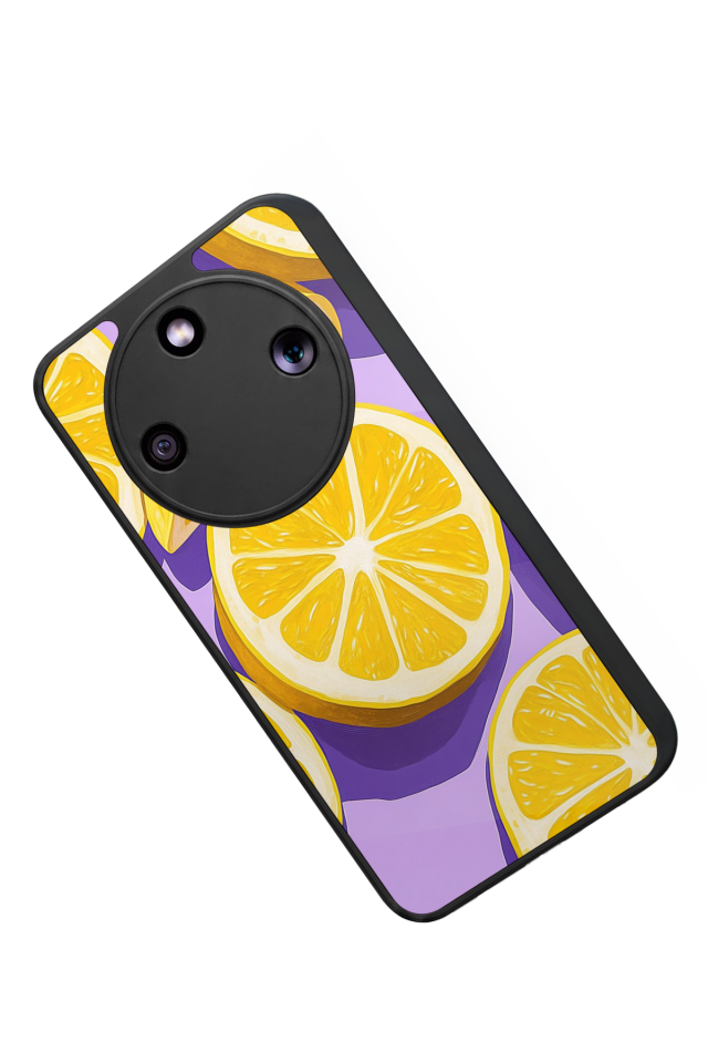 Honor Magic 8 Lite Uyumlu Golden Kopek Tasarımlı Glossy Premium Kılıf