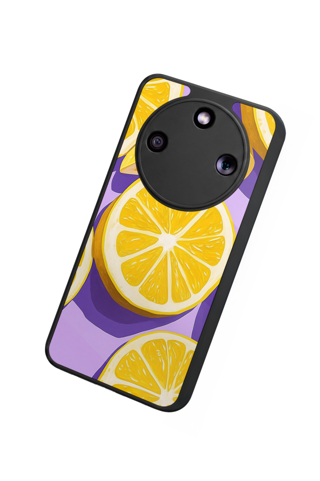 Honor Magic 8 Lite Uyumlu Golden Kopek Tasarımlı Glossy Premium Kılıf