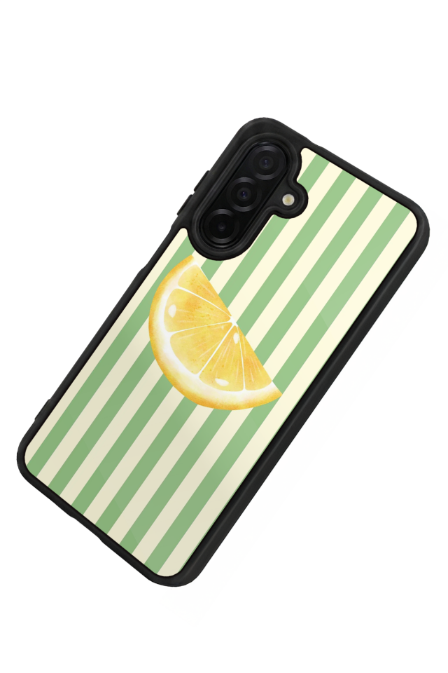 Samsung Galaxy A36 Uyumlu Limon Tasarımlı Glossy Premium Kılıf