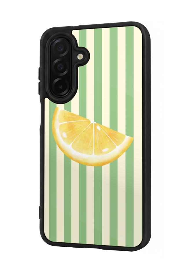 Samsung Galaxy A36 Uyumlu Limon Tasarımlı Glossy Premium Kılıf