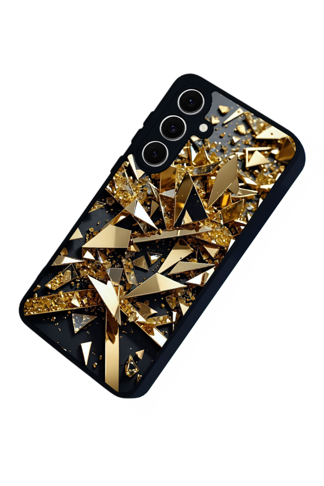 Samsung Galaxy A16 Uyumlu Mermer Marble Tasarımlı Glossy Premium Kılıf