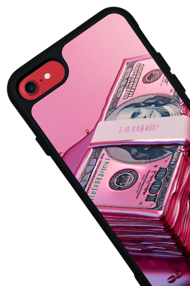 iPhone SE Uyumlu Money Para Tasarımlı Glossy Premium Kılıf