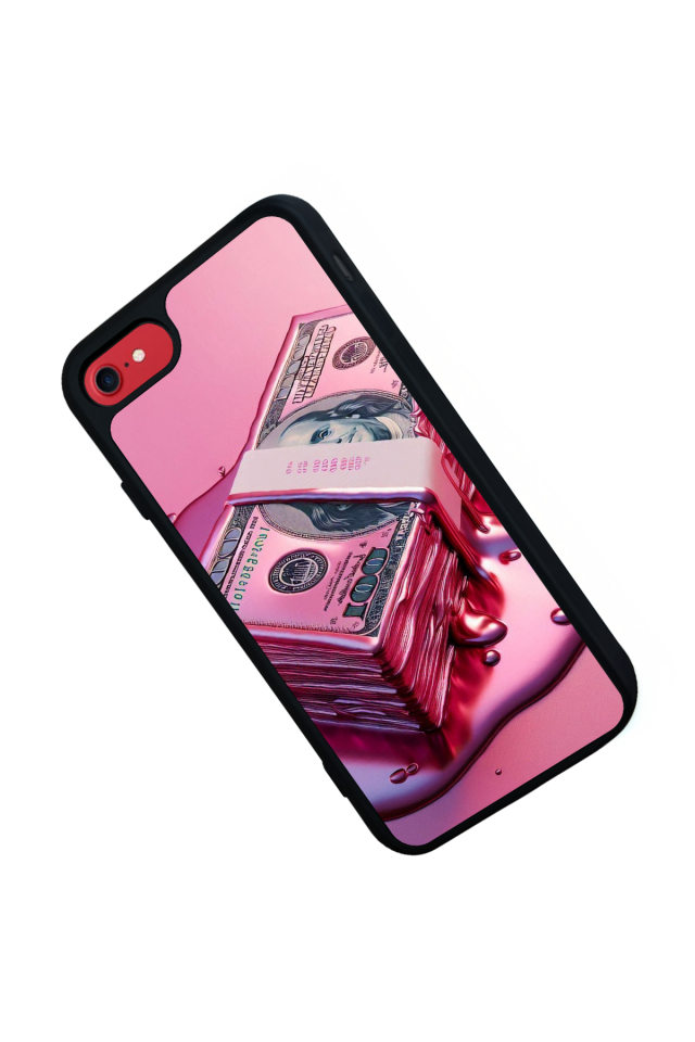 iPhone SE Uyumlu Money Para Tasarımlı Glossy Premium Kılıf