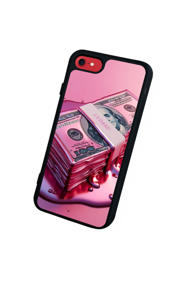 iPhone SE Uyumlu Money Para Tasarımlı Glossy Premium Kılıf