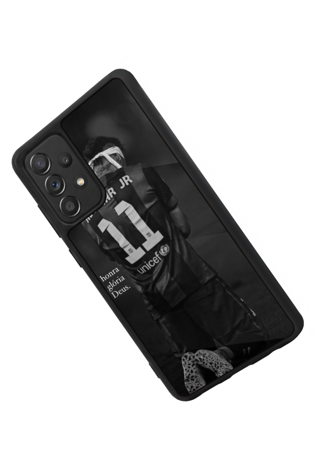 Samsung Galaxy A72 Uyumlu Neymar Tasarımlı Glossy Premium Kılıf