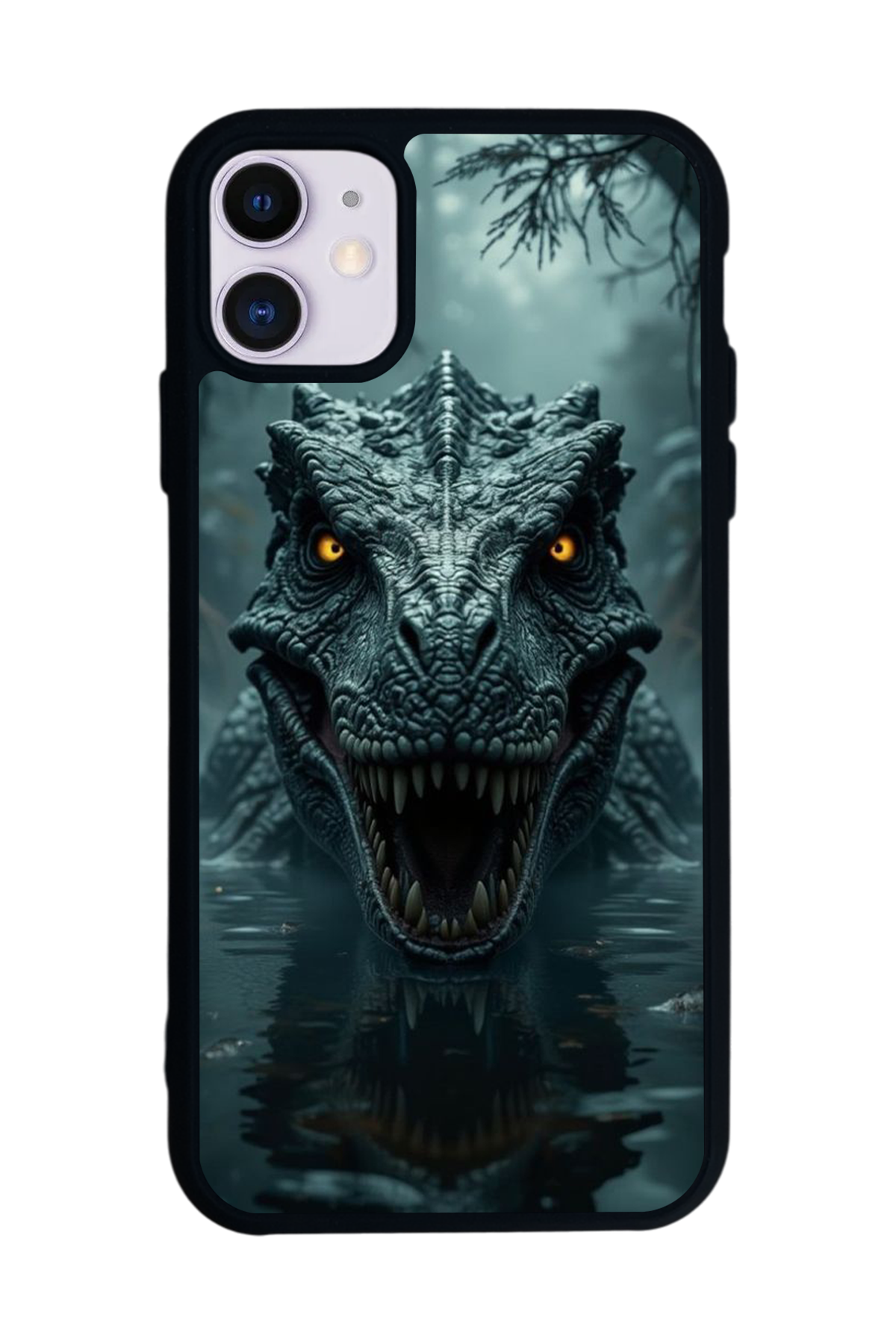 iPhone 11 Uyumlu T-ReiPhone 11 Tasarımlı Glossy Premium Kılıf